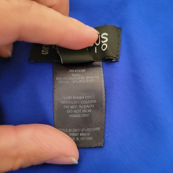 En Focus Studios Layered Floral Dress (Size 6) - Picture 7 of 8